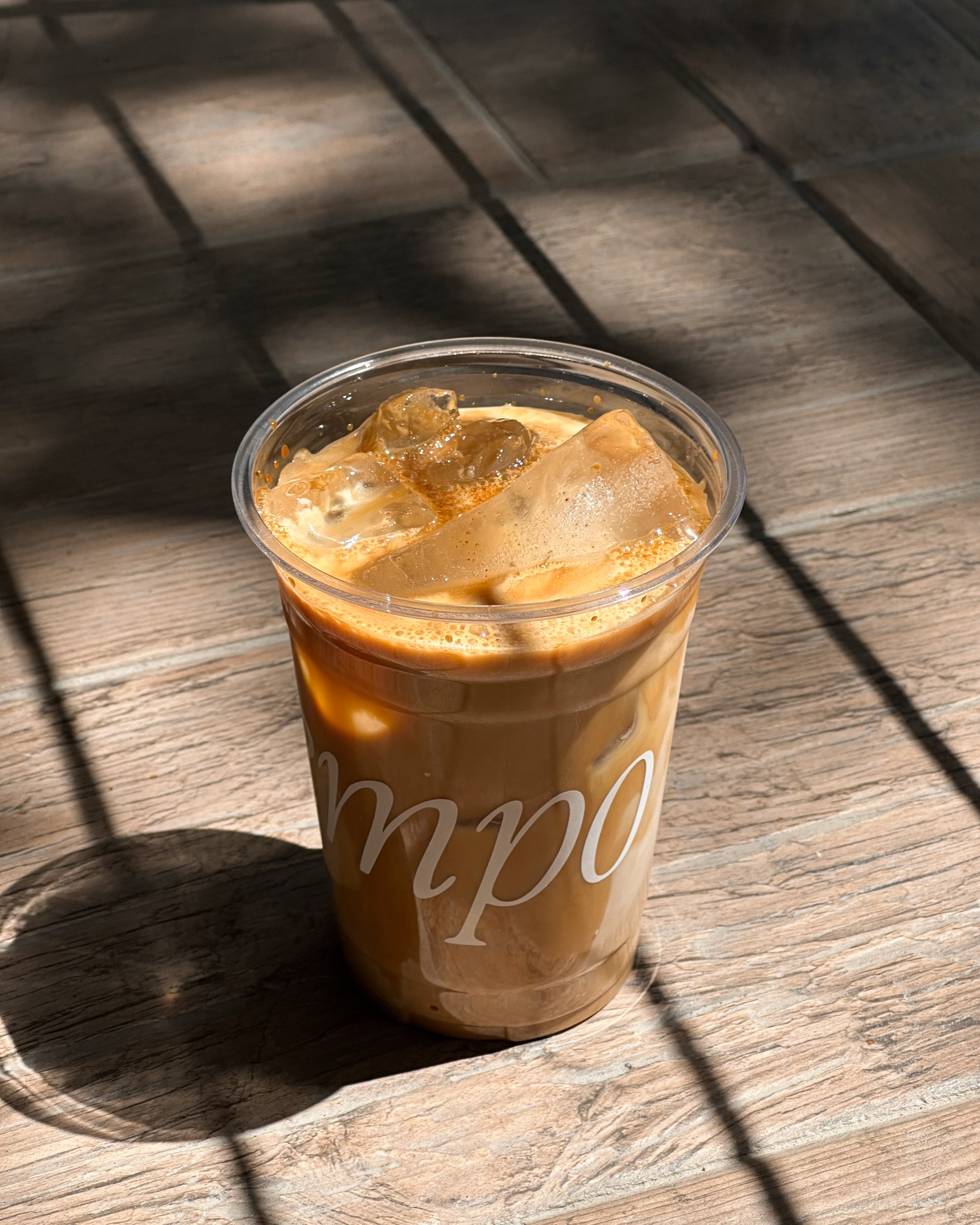 Dirty chai latte